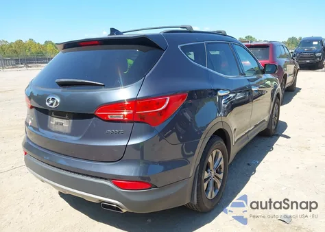 2015 Hyundai Santa Fe Sport 2.4L from USA, damaged, VIN 5XYZU3LBXFG260452